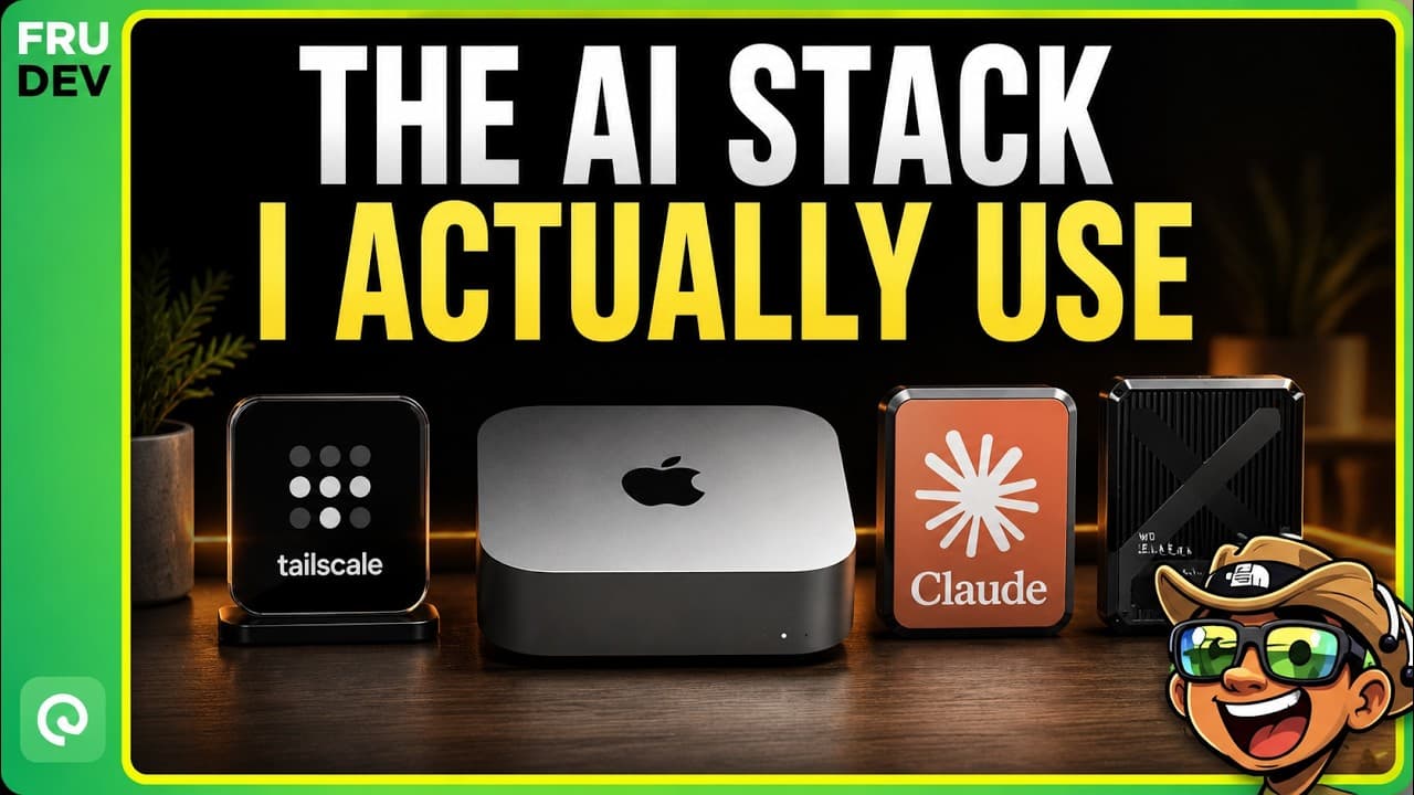 My Complete AI Tech Stack in 2026 (Mac Mini, Claude, Tailscale, Plaud & My Own Harness) | Prevail.sh
