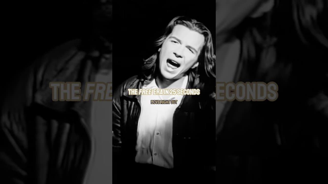 35 years of Free 🎶 feat hits like ‘Move Right Out’, ‘Cry For Help’ & ‘Never Knew Love’ #rickastley