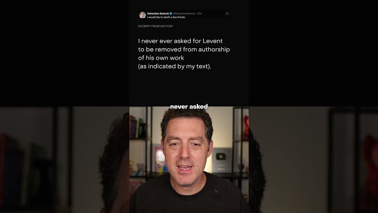 OpenAI responds to the math authorship dispute