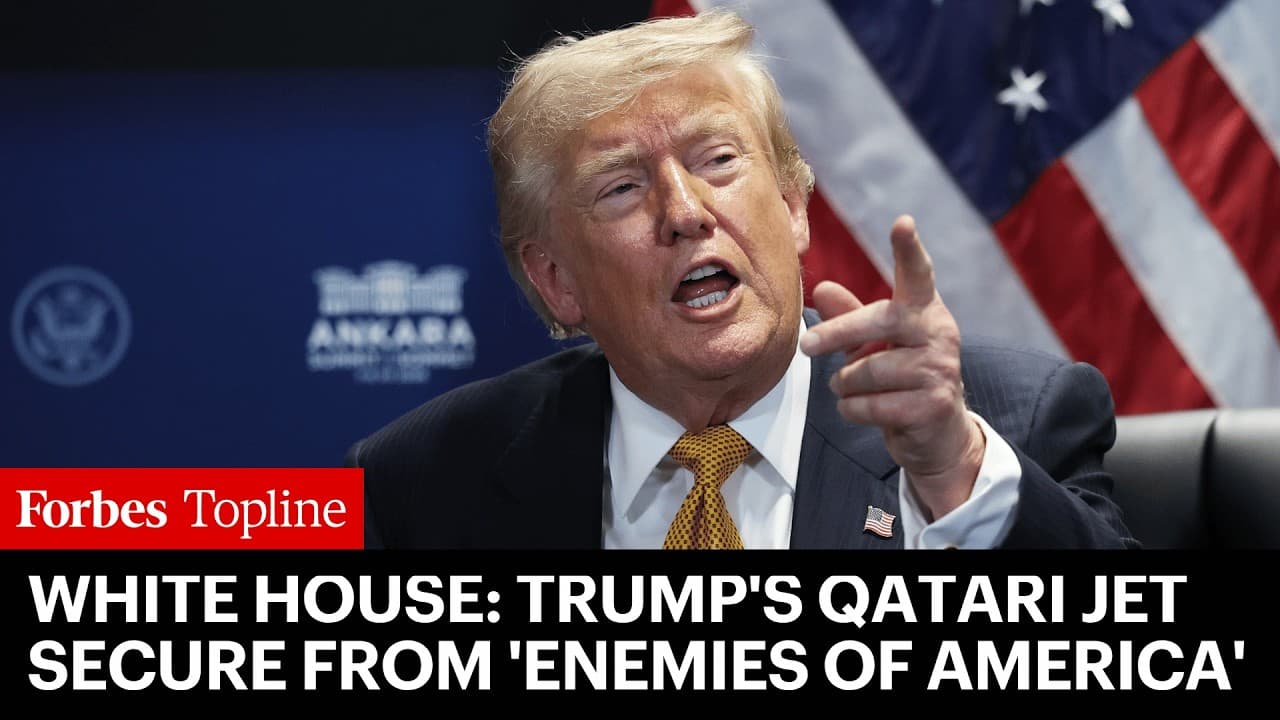 Trump's Qatari Jet Secure From 'Enemies Of America'—But Questions Remain