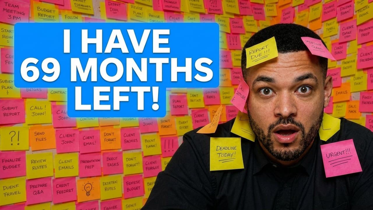 i've only got 69 months left to actually LIVE?! (let me explain)