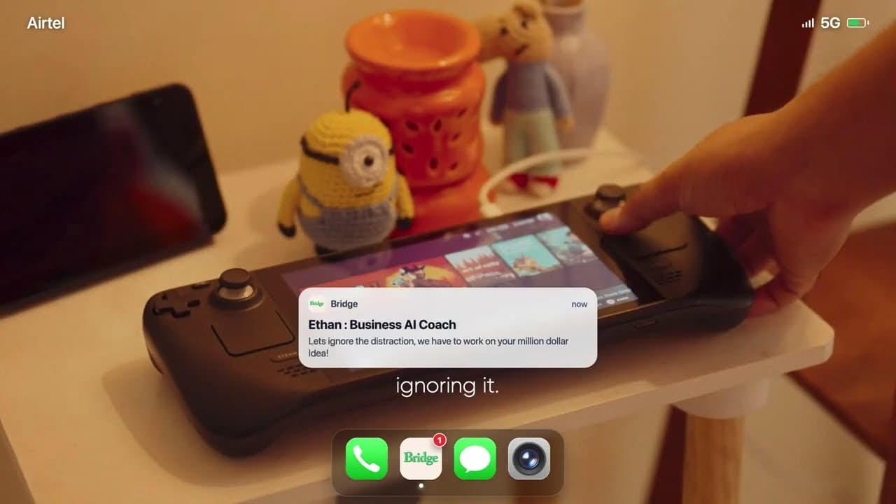Bridge AI Coach : iOS App to transform your life in 30 days