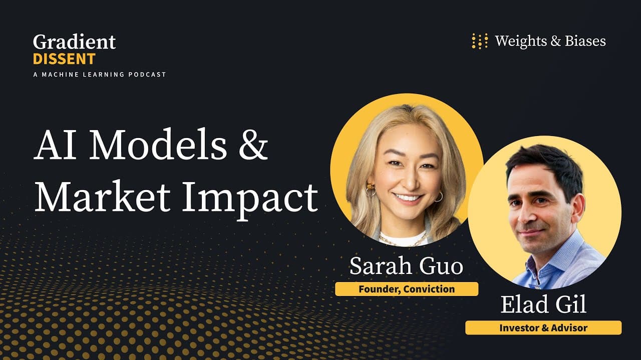 AI's Future: Investment & Impact with Sarah Guo and Elad Gil of the No Priors Podcast