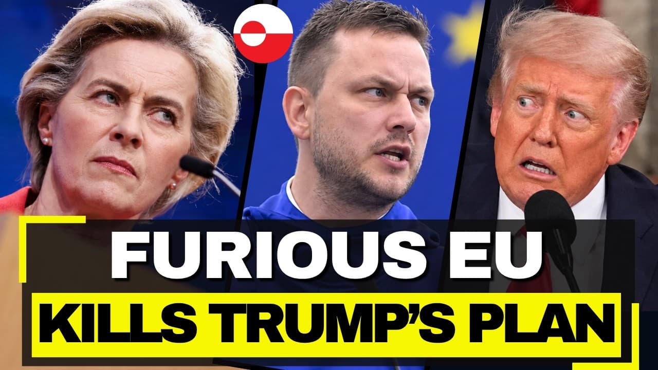 USA PANICS as EU's €200M Deal KILLS Trump's Greenland Plan