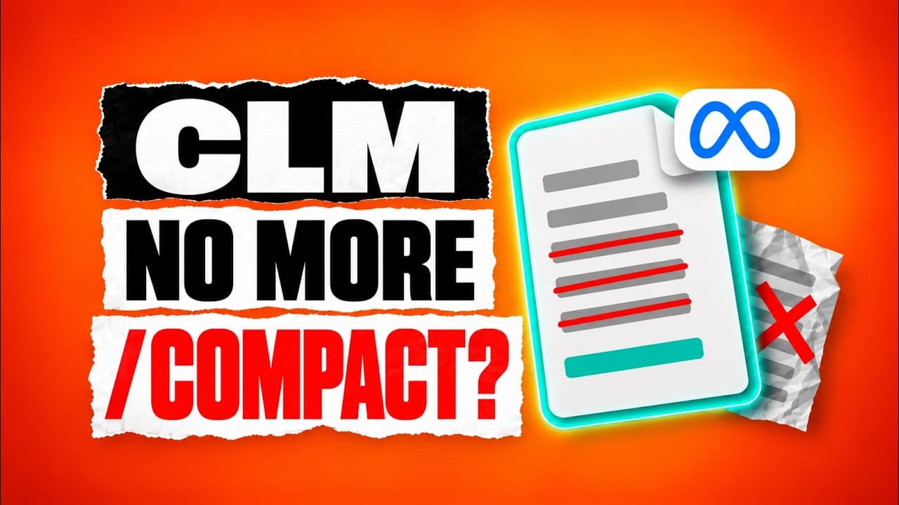 Context Language Models: Your Agent Doesn't Need Compaction