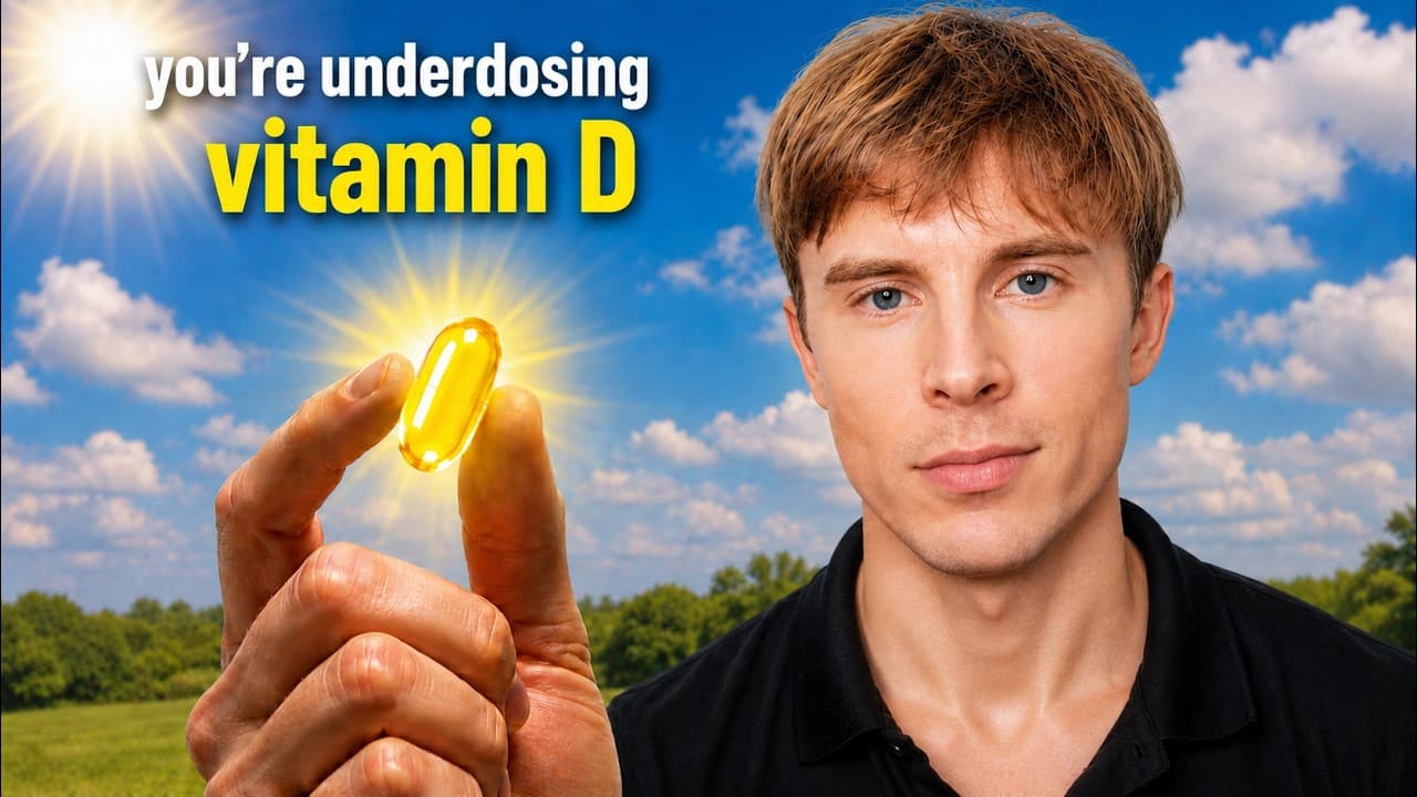 Your Vitamin D Dose Is Wrong (What the Evidence Actually Says)
