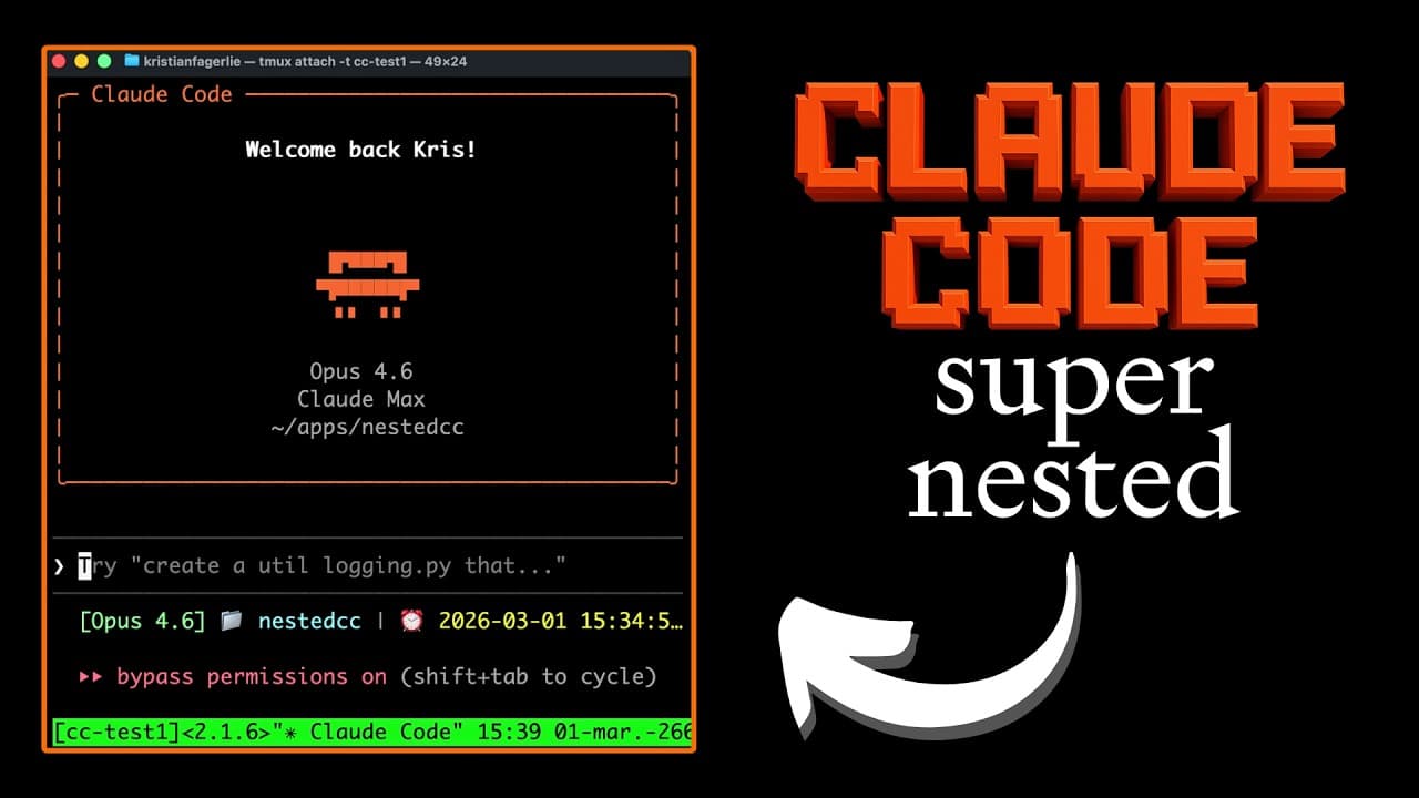 Super Nested Claude Code Is Vibecoding On STEROIDS