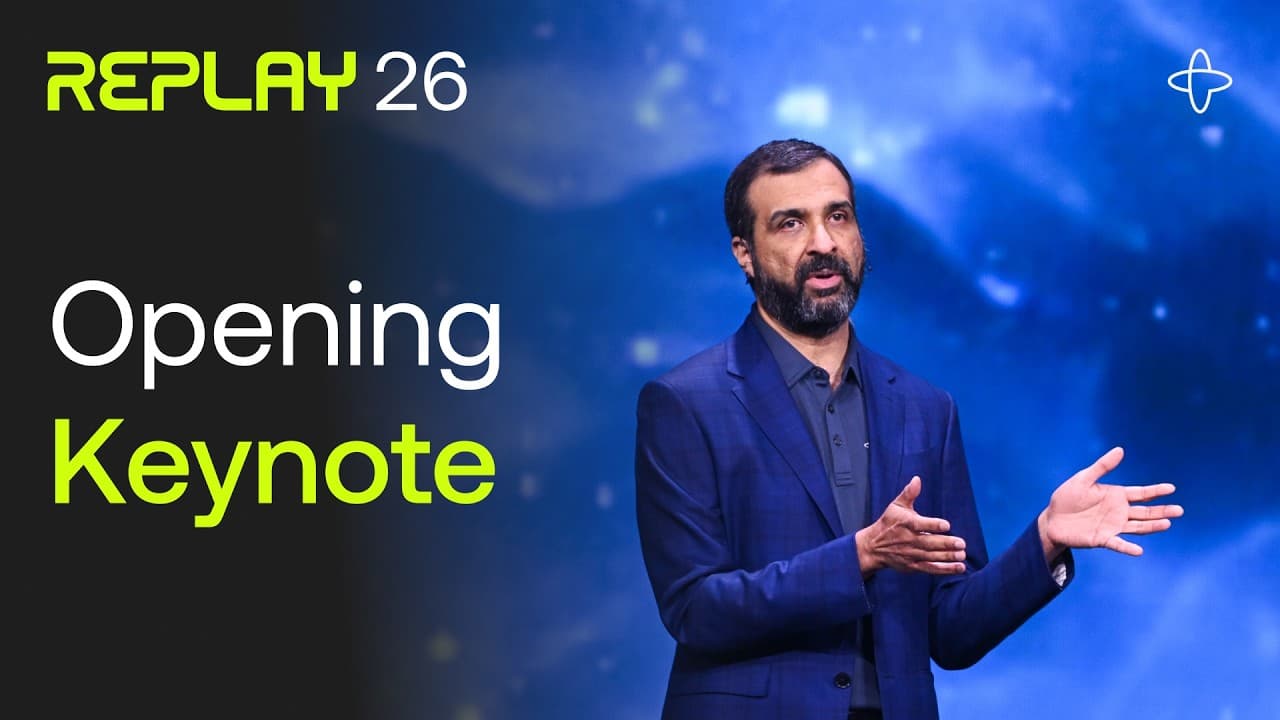 Replay 2026 Opening Keynote with Samar Abbas