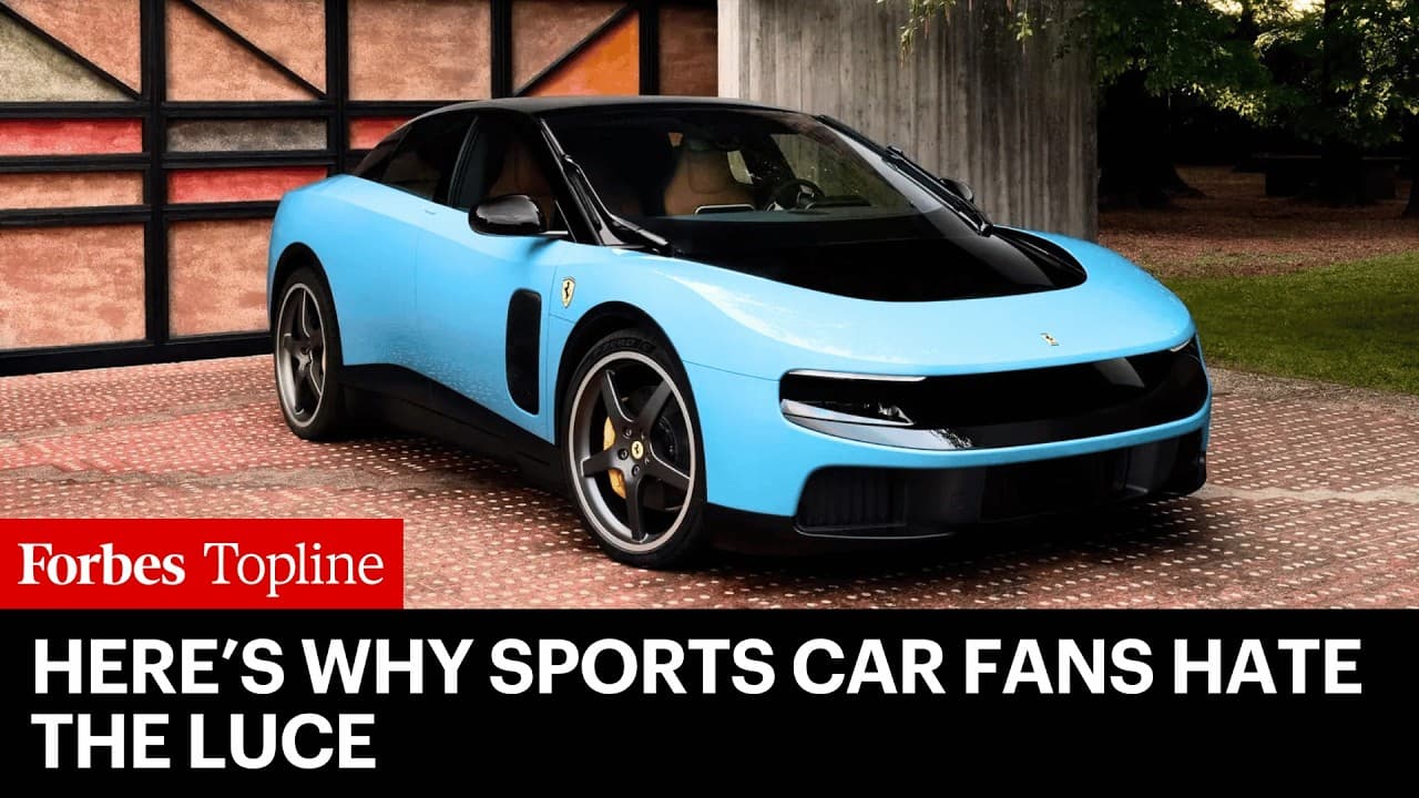 Ferrari’s First EV Divides The Internet: Here’s Why Sports Car Fans Hate The Luce