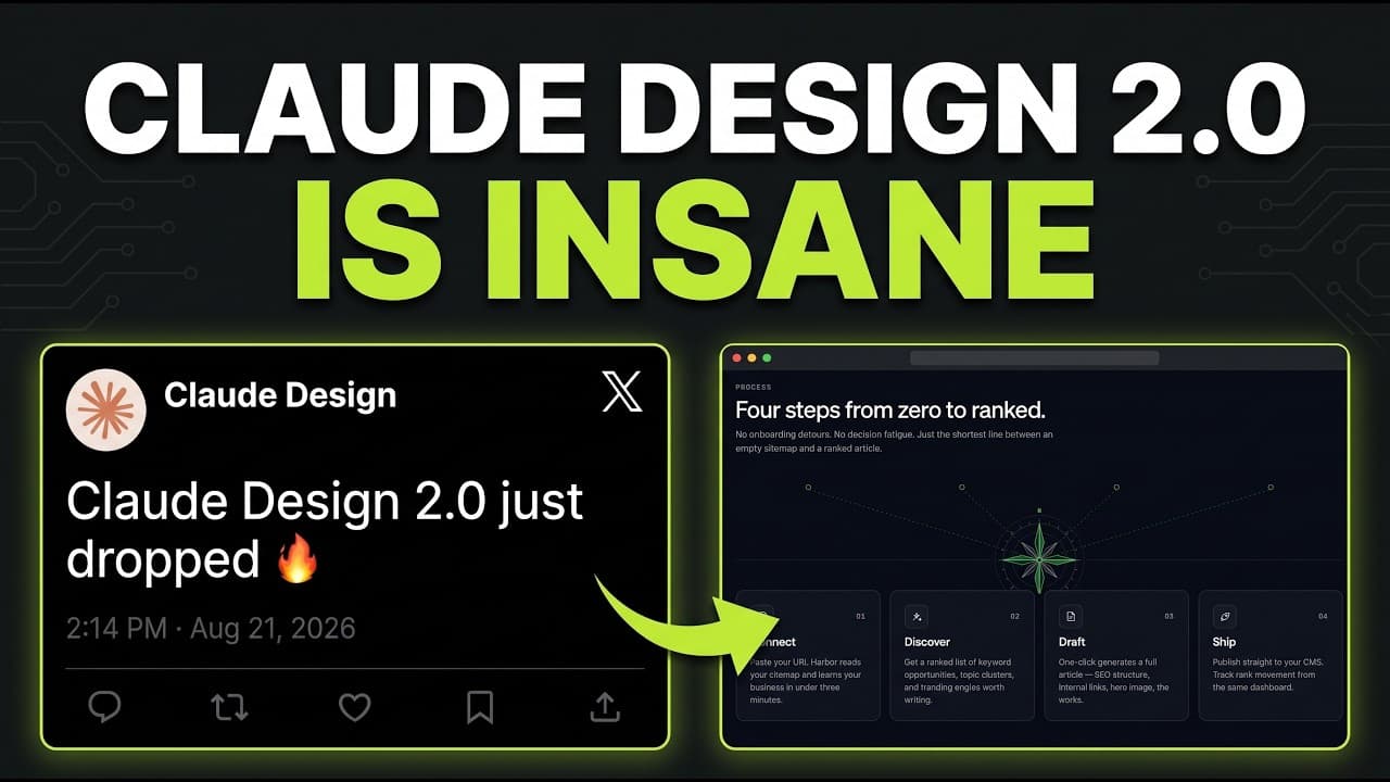 Anthropic Just Put Claude Design INTO Claude Code (V2.0)
