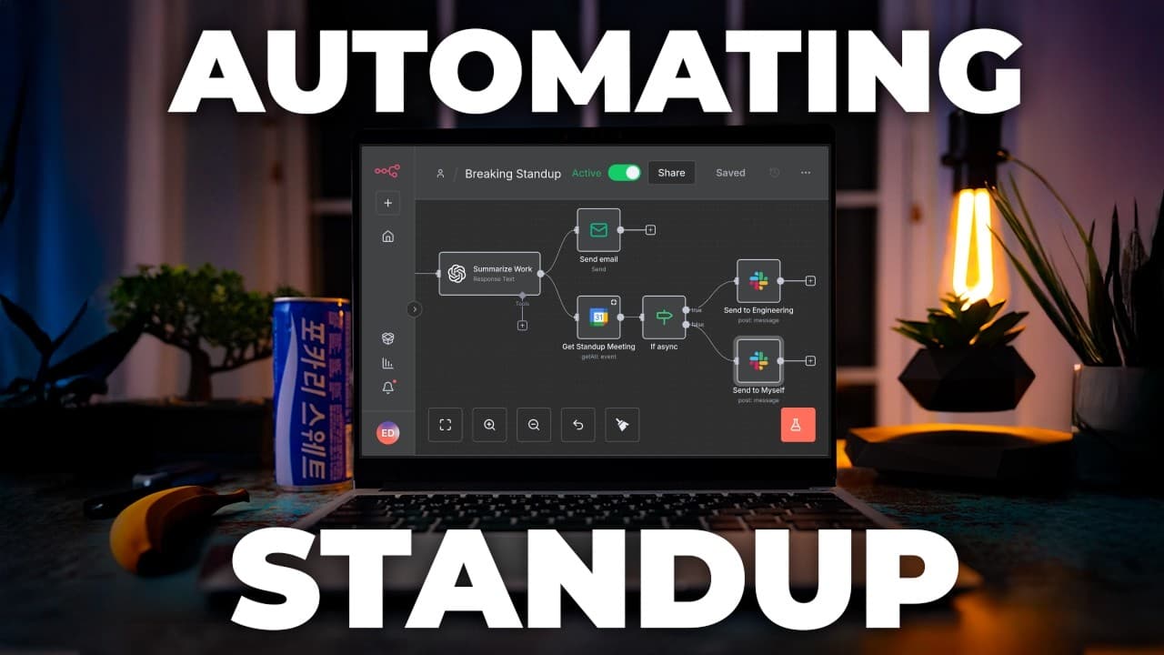 I may have just broken standup (using n8n)