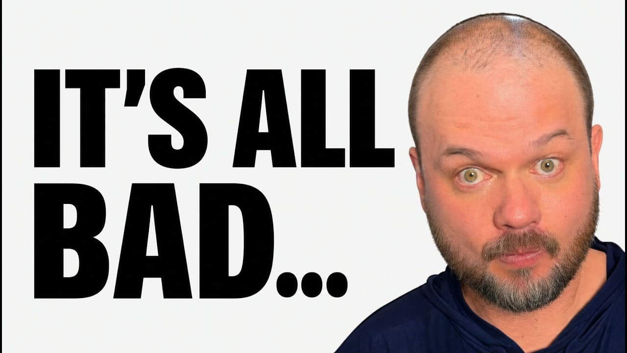 it's all bad now...