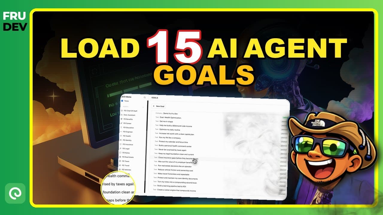 15 AI Agent Goals to Load into Paperclip for Maximum Life Output 🎯