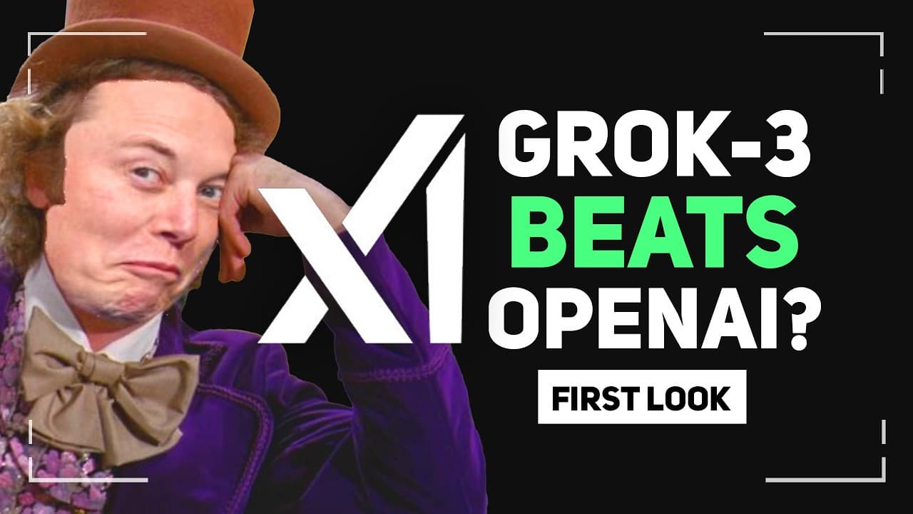 Is Elon's AI Really That Good? First Look At Grok-3