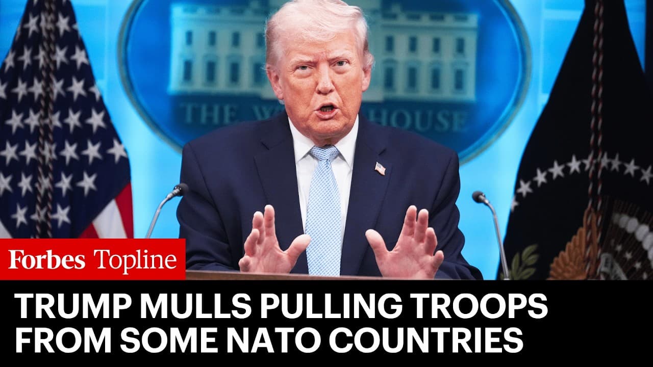 Trump Mulls Pulling U.S. Troops Out Of NATO Countries Opposing Iran War