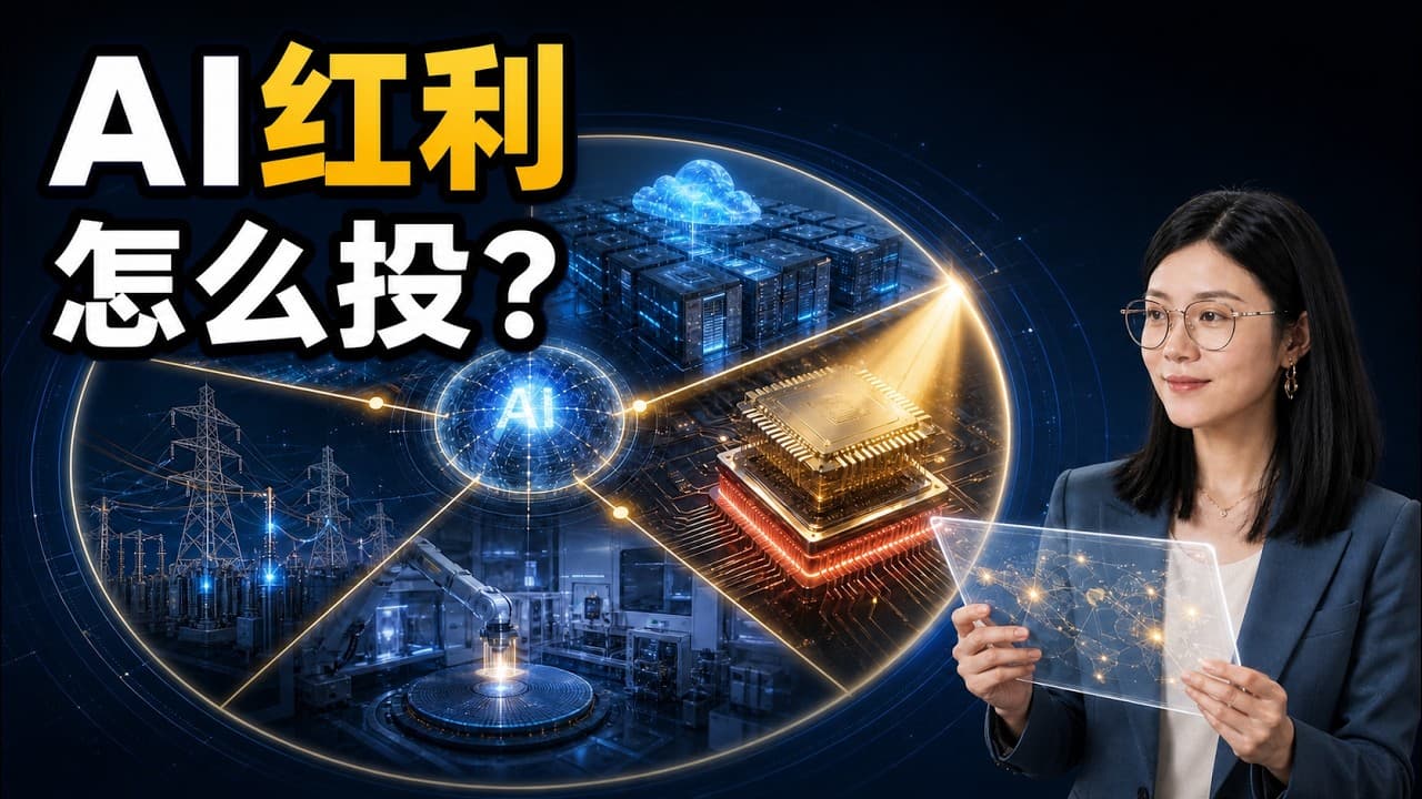 普通人怎么搭上AI红利？一张图看懂美股AI ETF的机会与风险