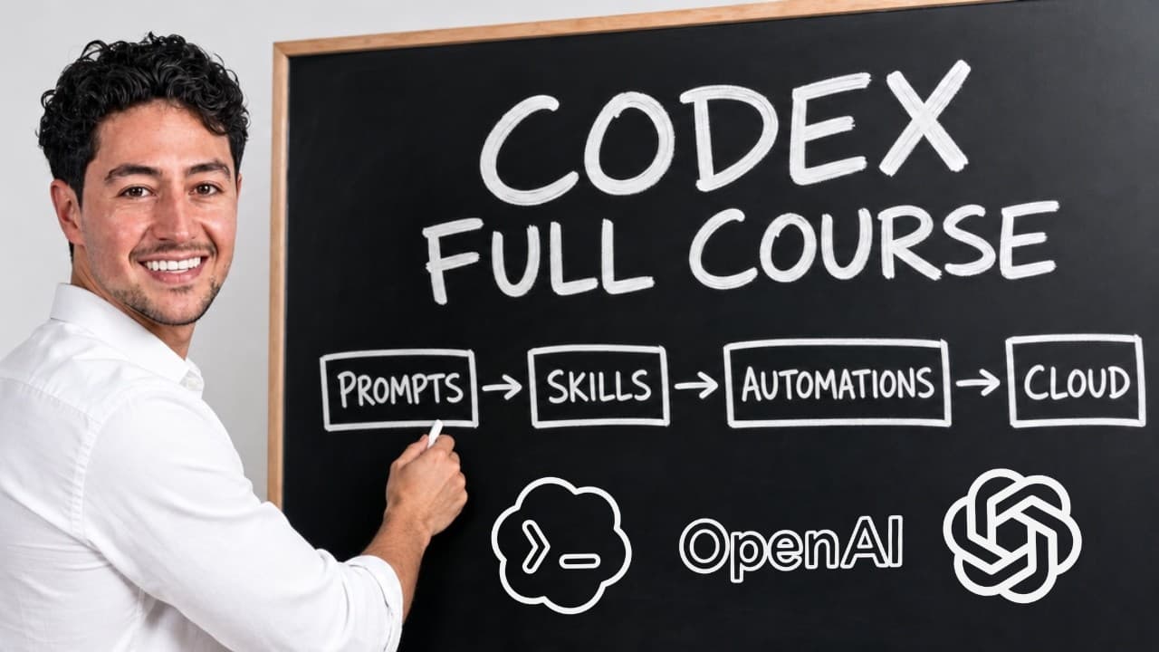 The Only Codex Course You Need in 2026 (4.5 Hours)