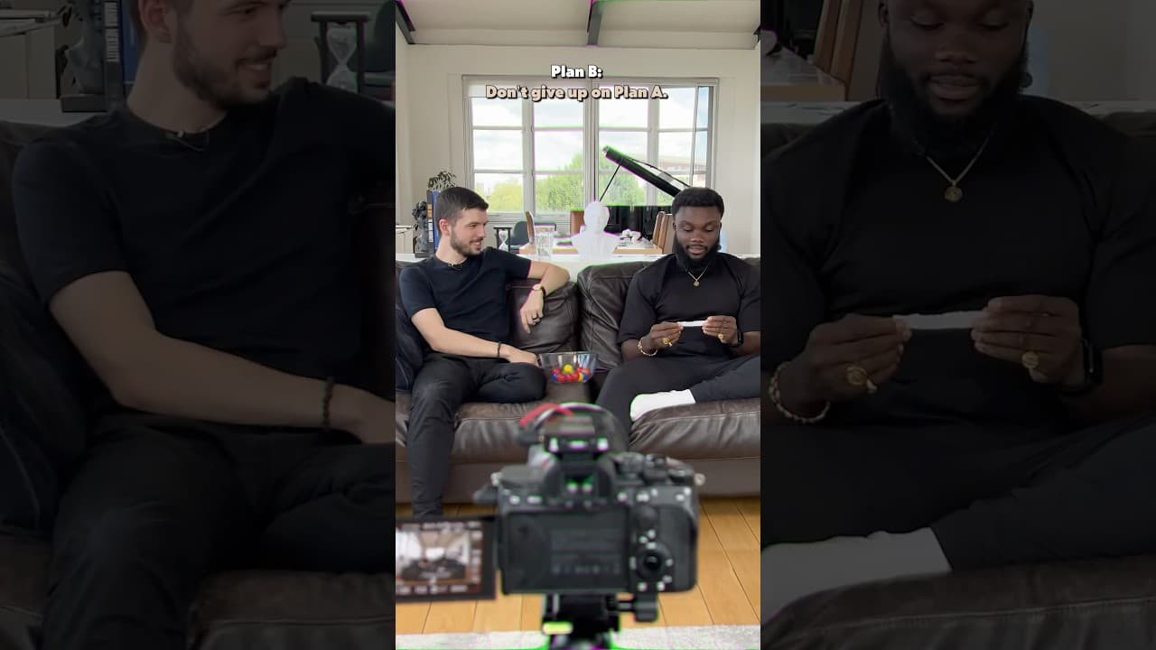 My plan B was always my plan A...