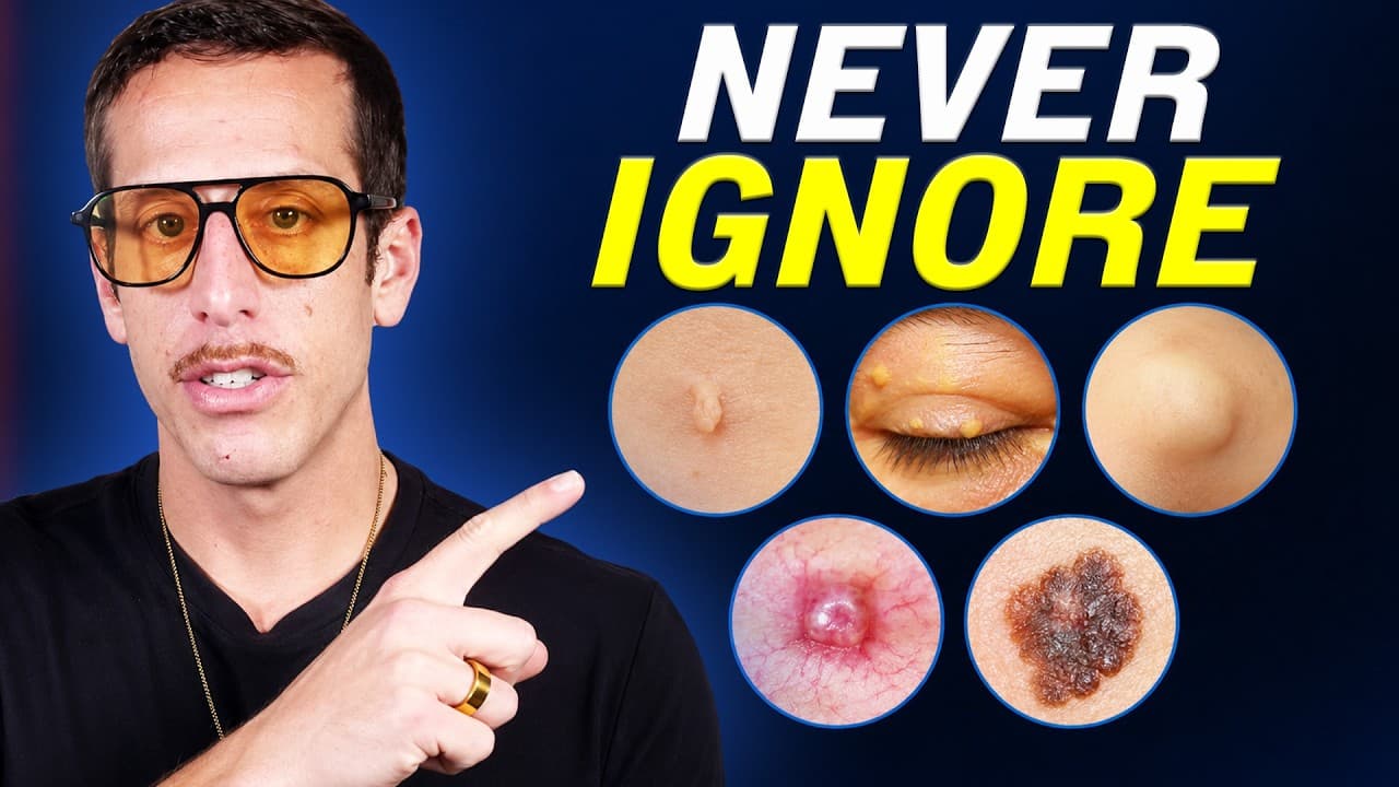 Your Skin Is Warning You... DON'T Ignore These Lumps & Bumps