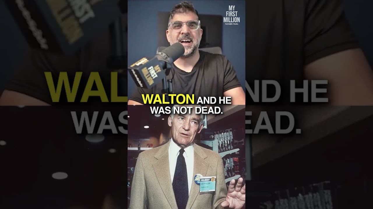 Walmart founder used his body as a ruler