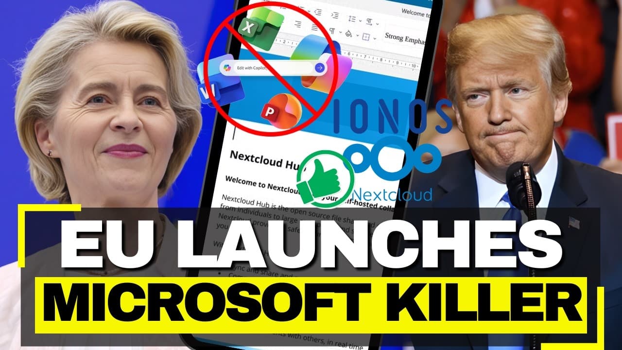 Europe LAUNCHES Microsoft Killer - Free Euro-Office Goes Live, US Software Control ENDS