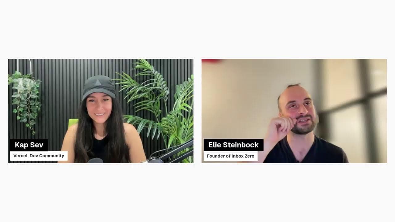 Vercel Open Source Stories with Inbox Zero