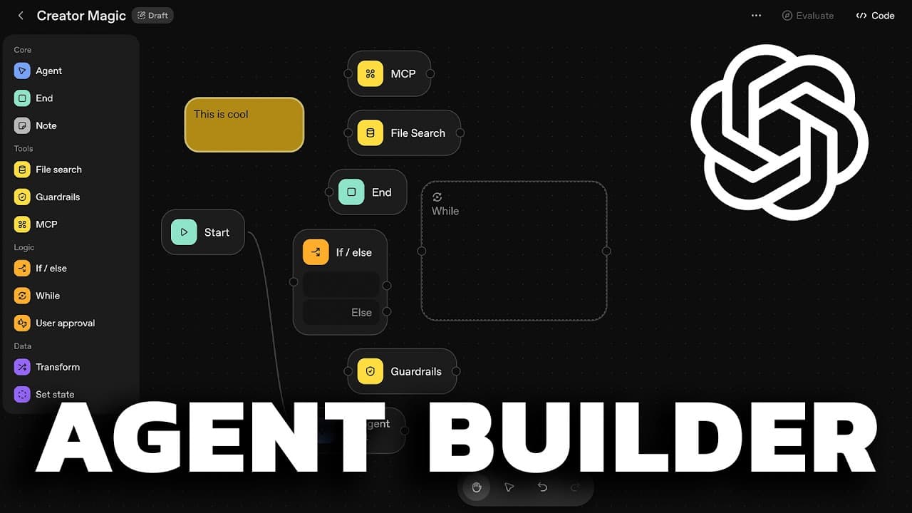OpenAI Agent Builder... Zapier Killer?