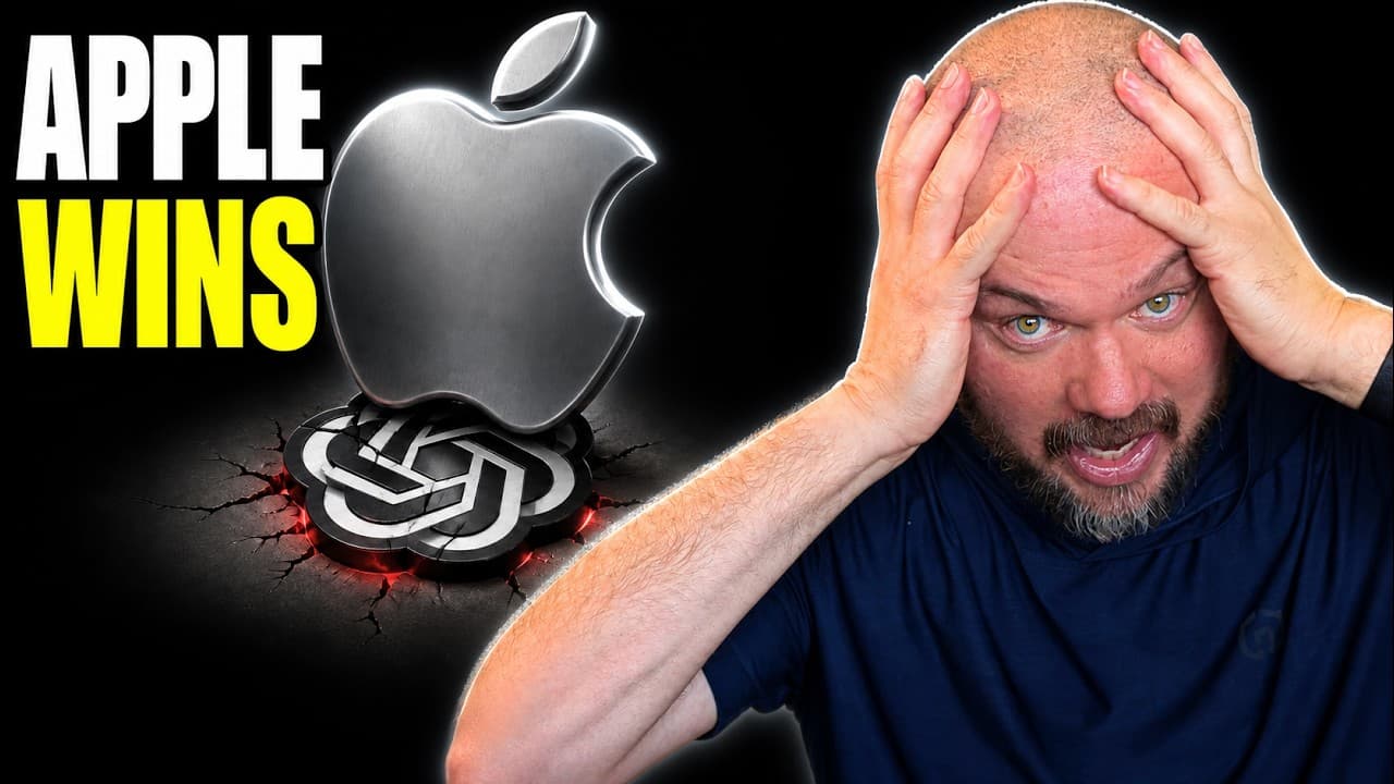 Apple became an AI company OVERNIGHT...