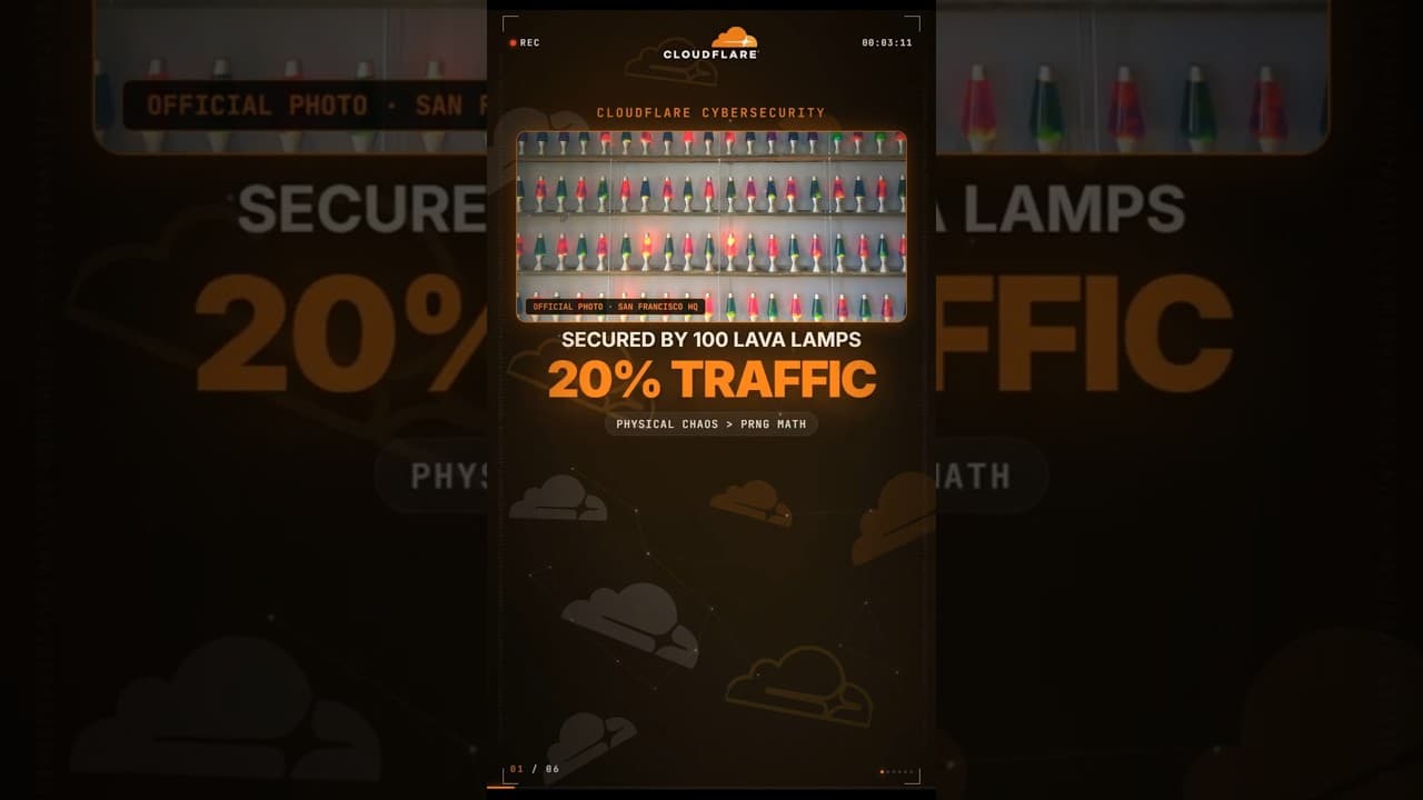 Lava Lamps Are Literally Protecting You Right Now #cloudflare #facts