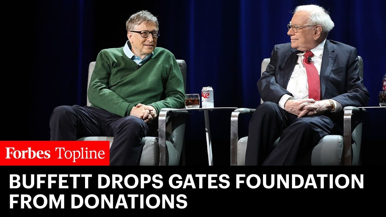 Warren Buffett Drops Gates Foundation From Nearly $6B In Donations—First Time In 20 Years