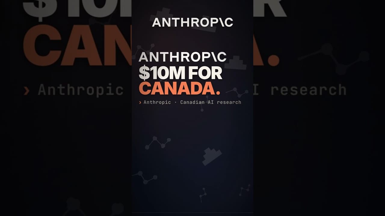 This Canadian AI ranking shocked Anthropic #claude #ai #trending