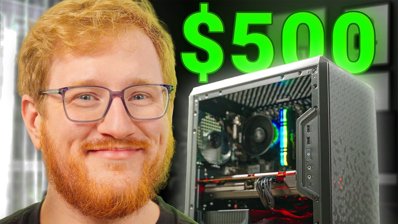 I built a $500 PC that CRUSHES everything.