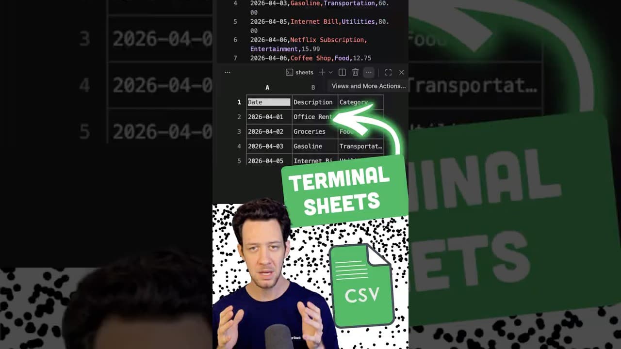 Excel Is Dead… I Replaced It With My Terminal #cli #terminal #excel