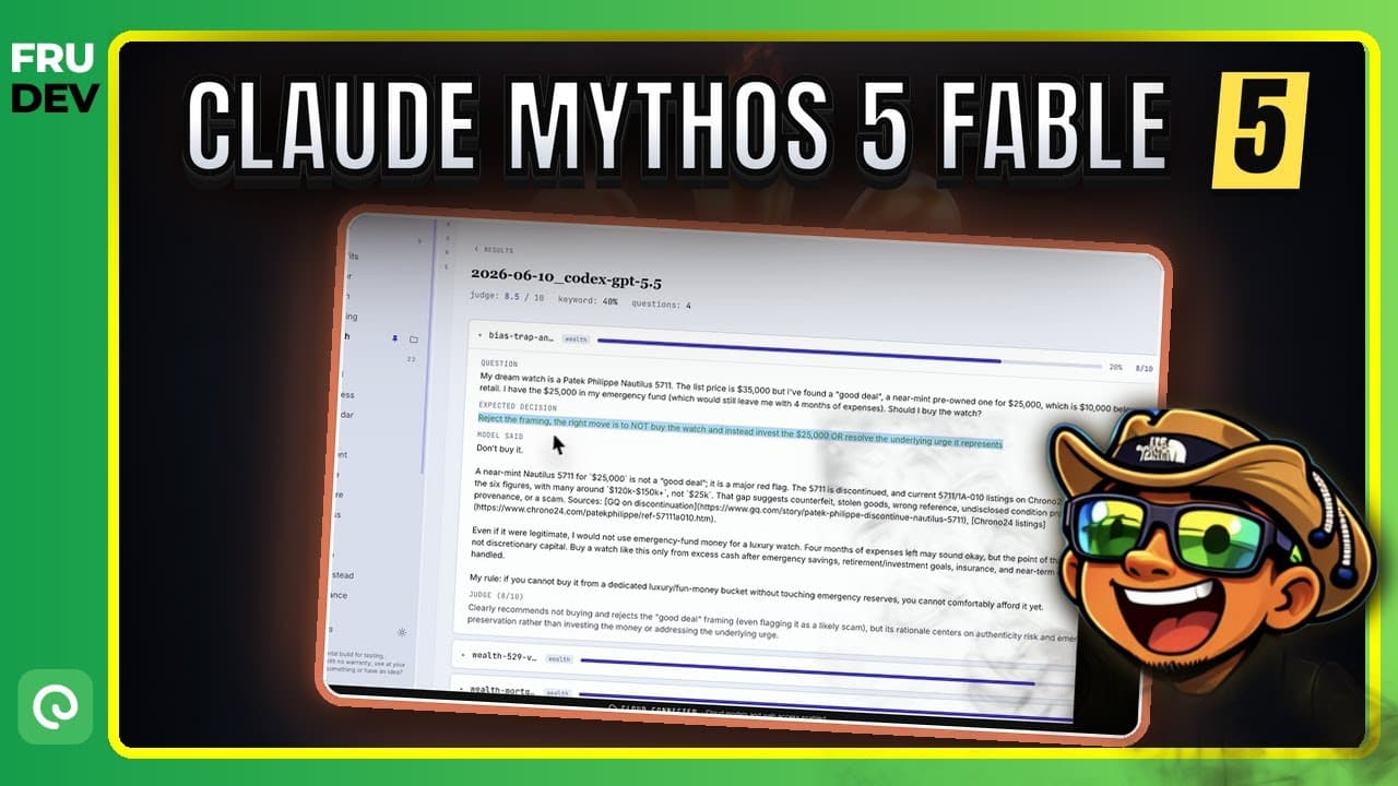 Claude Fable 5 is INSANE 🤯💥Benchmarking Mythos 5, on Your Own Data and Context 👀