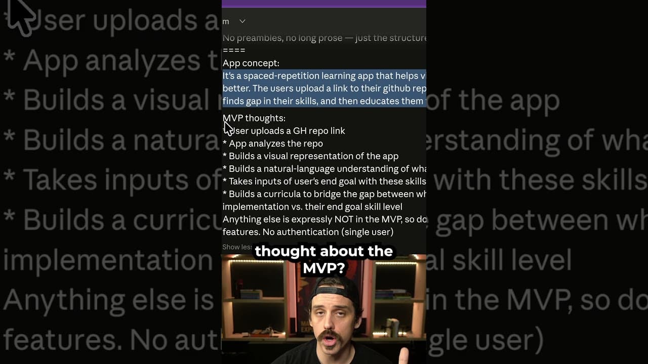 MVP Workflow in Google Stitch