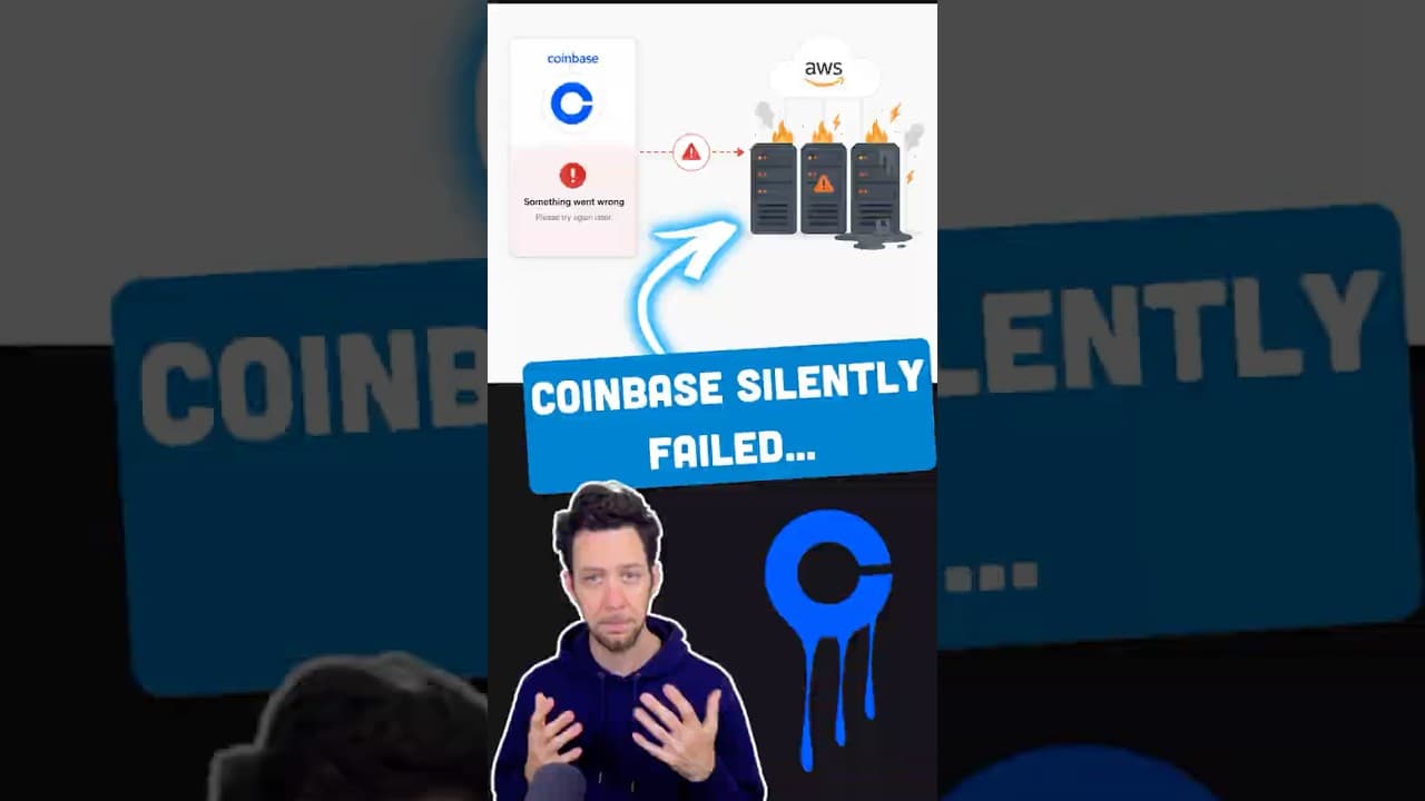 This AC Failure Just Cost Coinbase 8 Hours of Trading #aws #coinbase #kafka