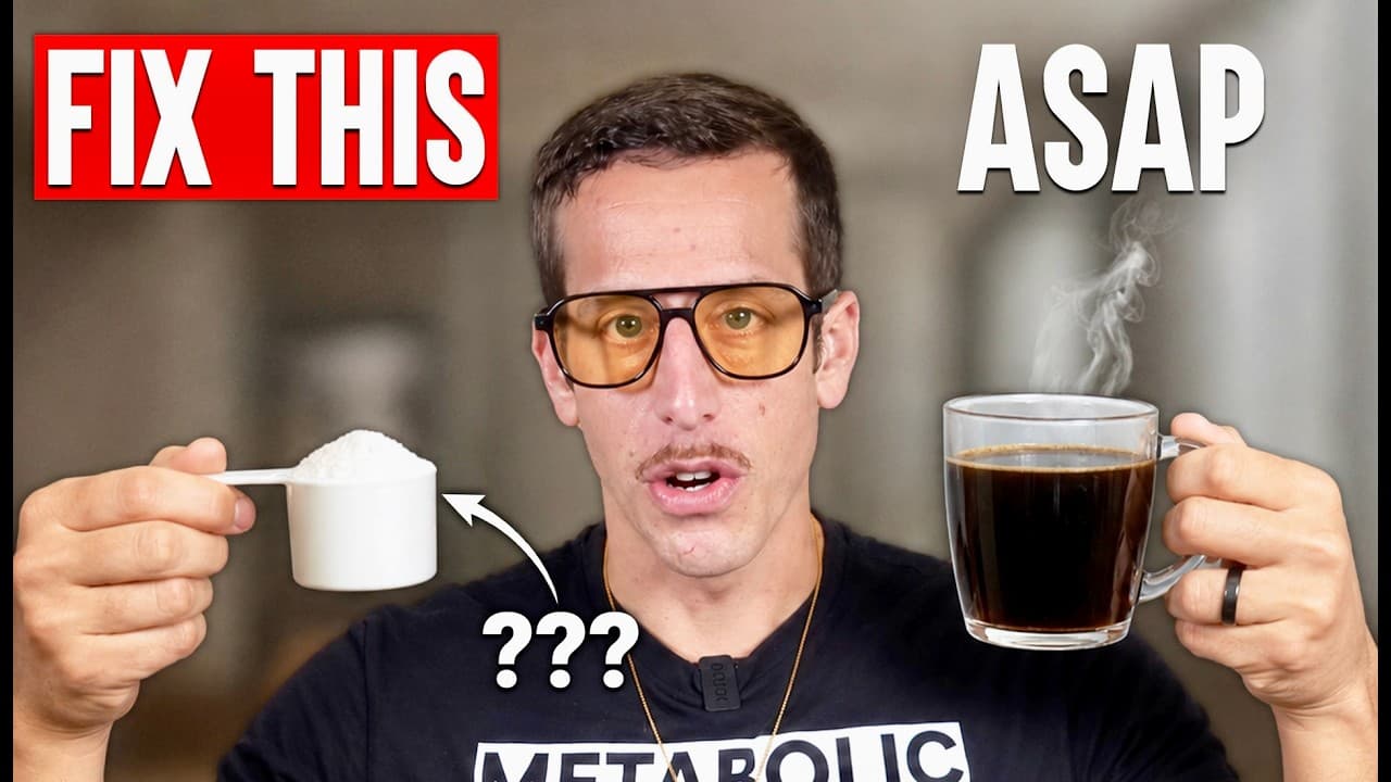 You’re Taking Creatine WRONG… This Shrinks Fat Cells by 30%