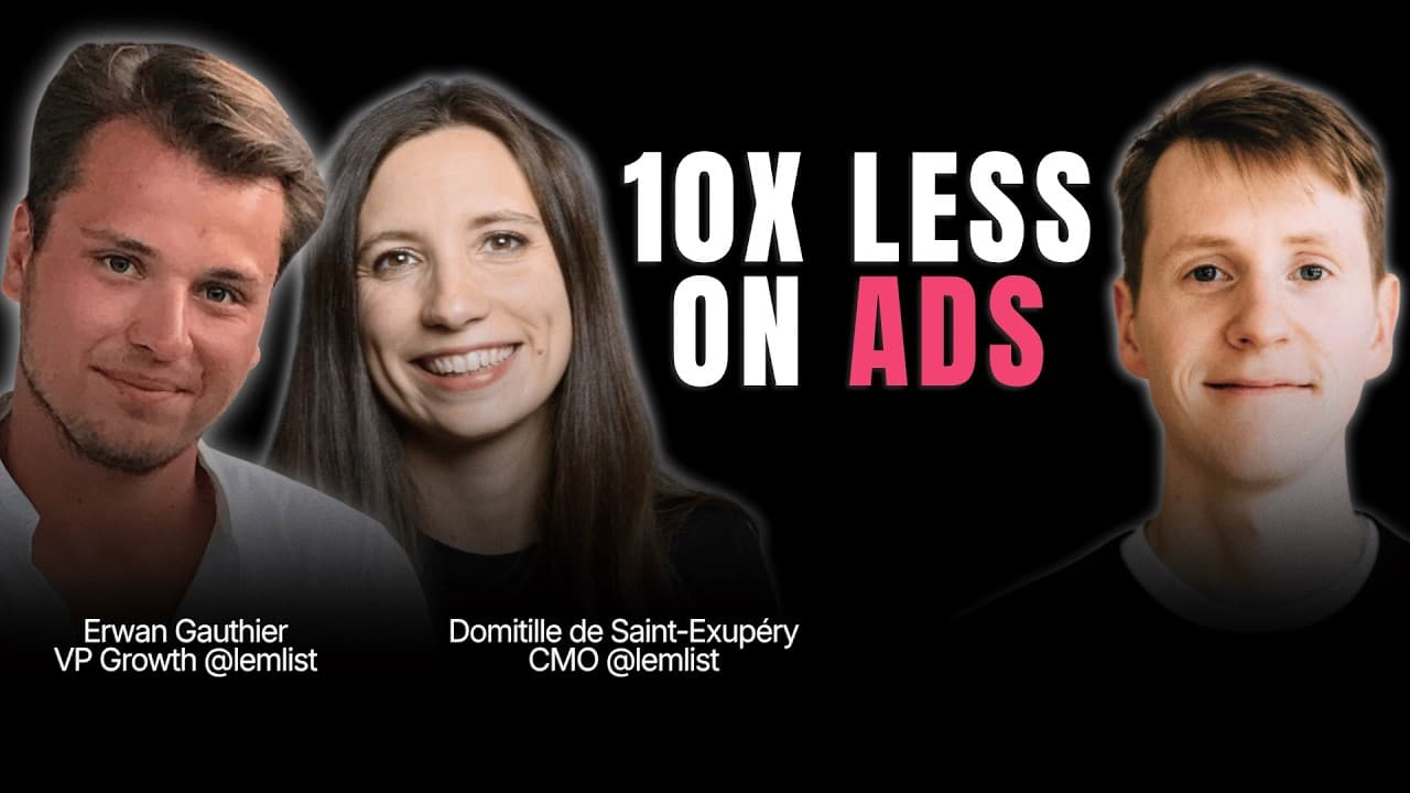 Scaling in a crowded market w/ lemlist’s CMO & VP Growth