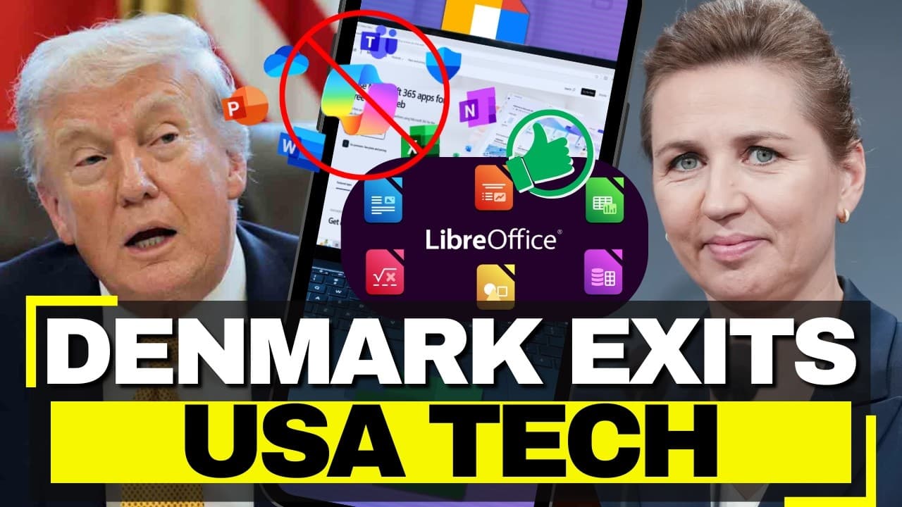 Denmark EXITS US Tech - Microsoft Replacement Plan Ready, France Bans Teams by 2027