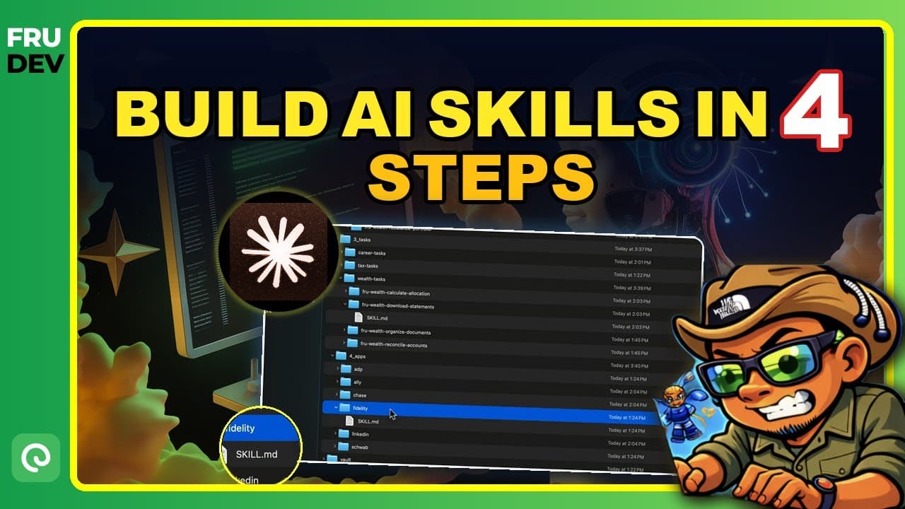 Part 2: How to Set Up AI Skills with the 4-Step Method in Claude Code CLI ⚡ | AI-Ready U