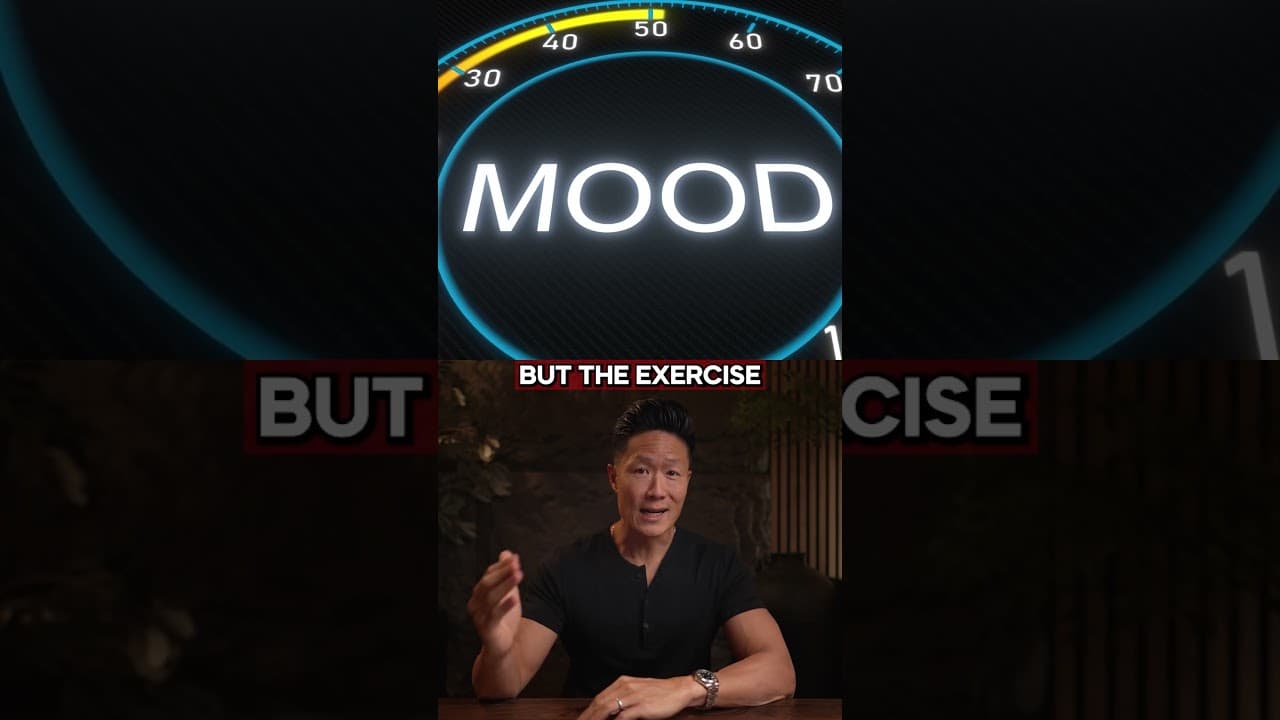 Exercise is more effective than medication for depression.