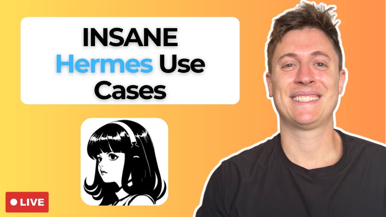 LIVE: Talking AI news (no Hermes use cases ignore the thumbnail)