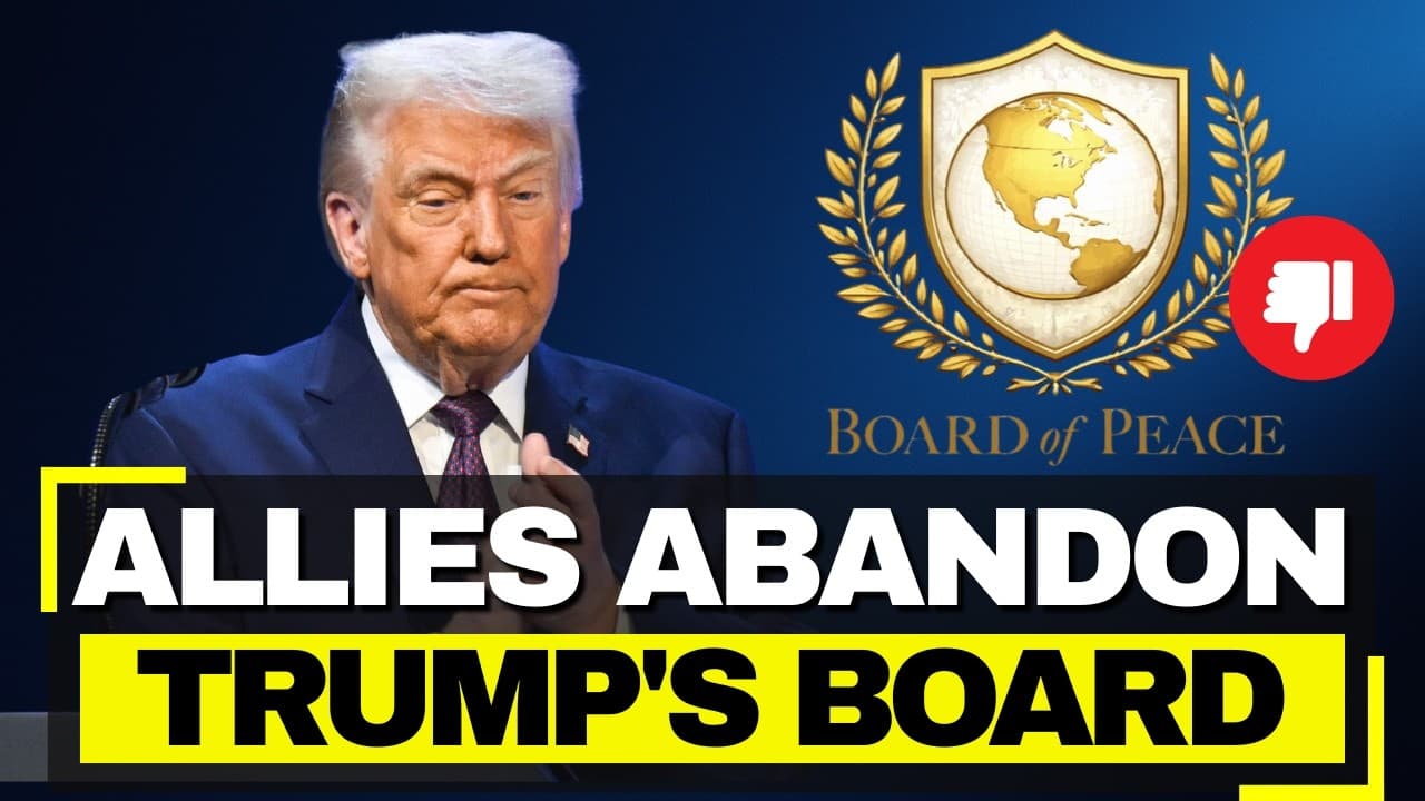 US Panic: Trump's "Board of Peace" Fund Has ZERO Dollars - Money Goes to Secret JPMorgan Account