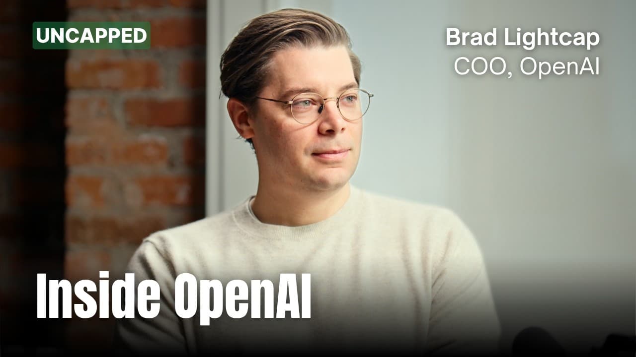 OpenAI COO Brad Lightcap on the Future of AI | Ep. 46