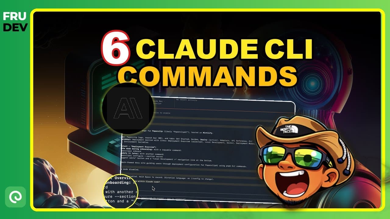 6 Claude CLI Commands I Use Daily — You Won't Believe #6! 🔥