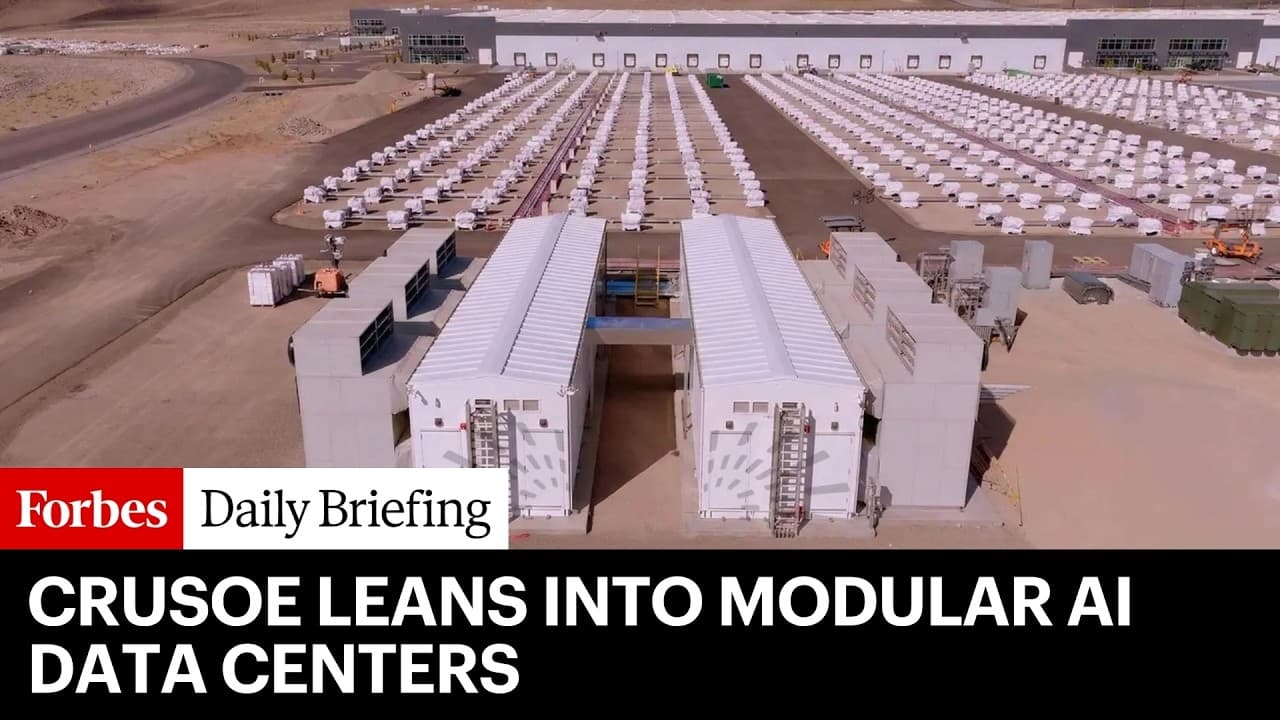 From Gigawatts To Grab-And-Go: Crusoe Leans Into Modular AI Data Centers