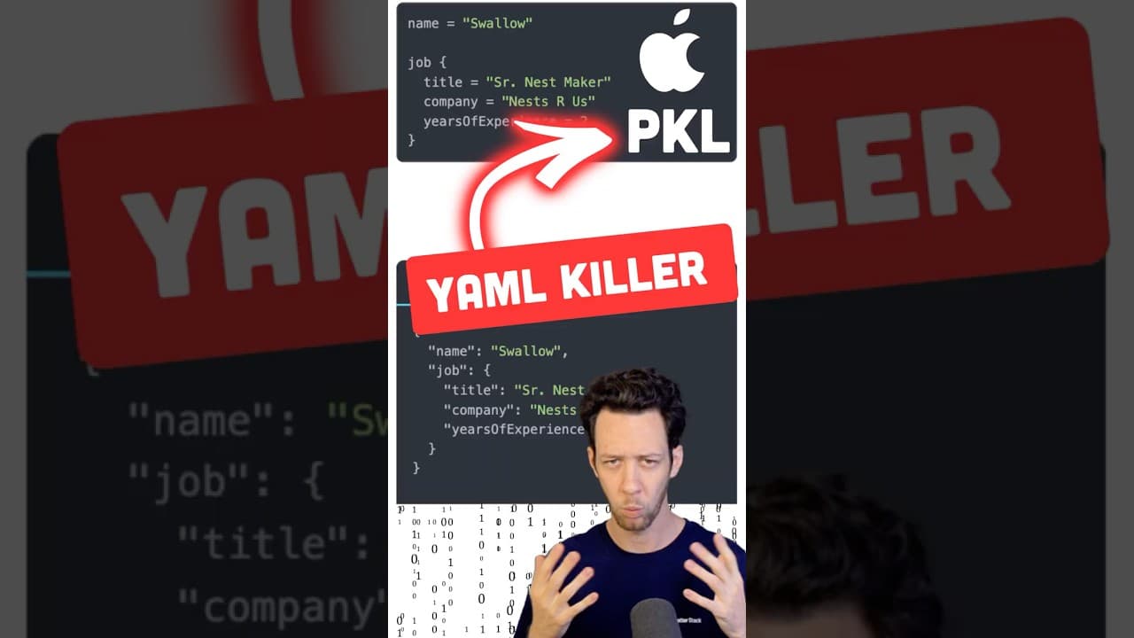 YAML Is Dead... Apple Just Replaced It #yaml #json #apple