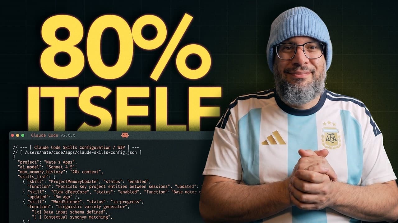 I Built My Own AI Memory by Talking to Claude. It Did 80% Itself.