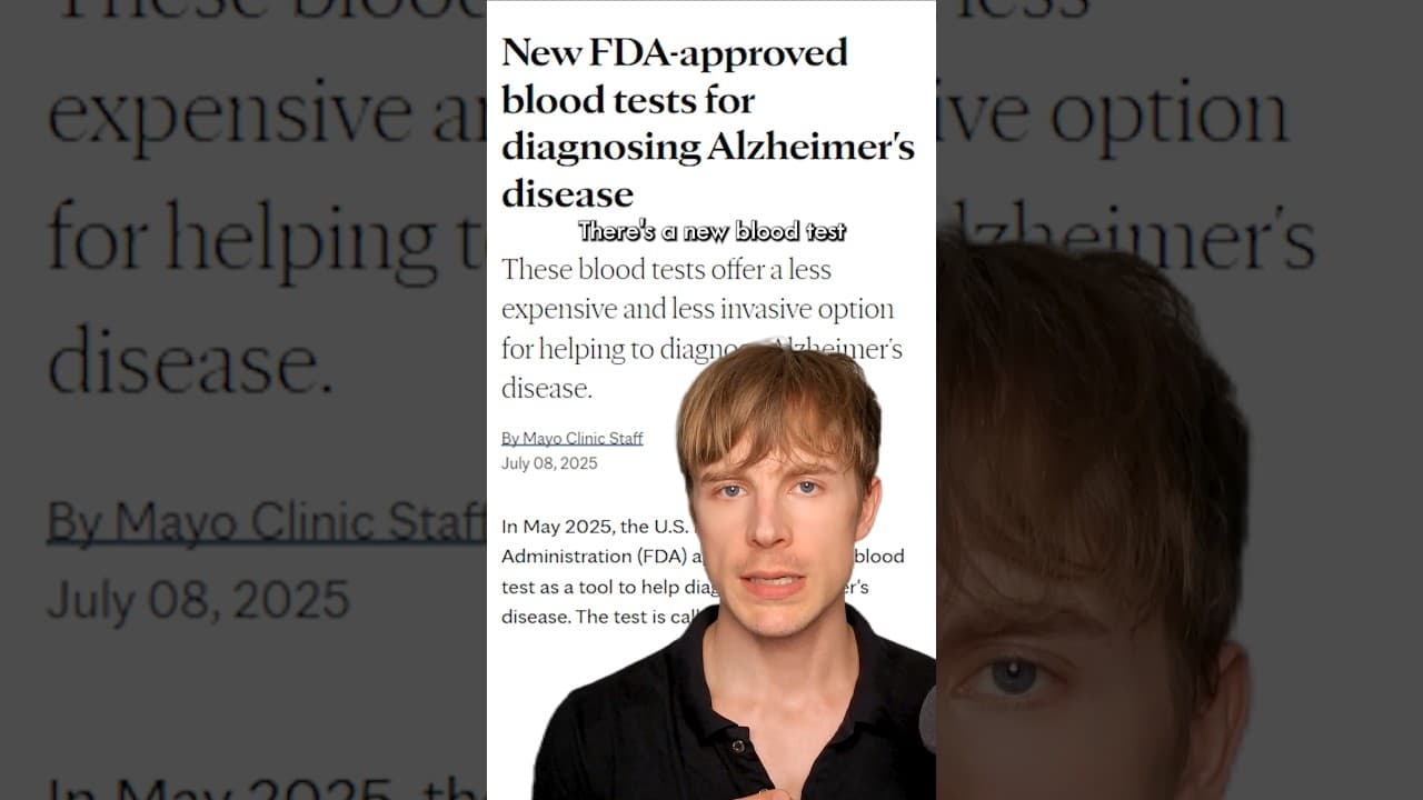 Alzheimer's Starts 20 Years Before You Notice — This Test Can Catch It