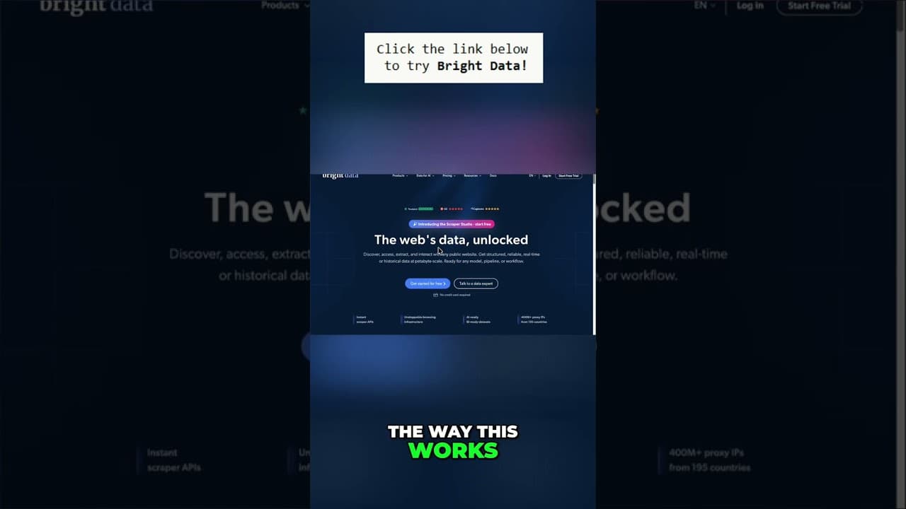 Bright Data: Unlock Web Data & SEO Insights Easily! #shorts